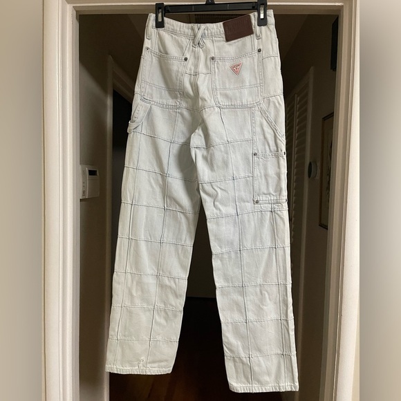 Vintage Guess Patchwork Carpeter Pants - Picture 1 of 8